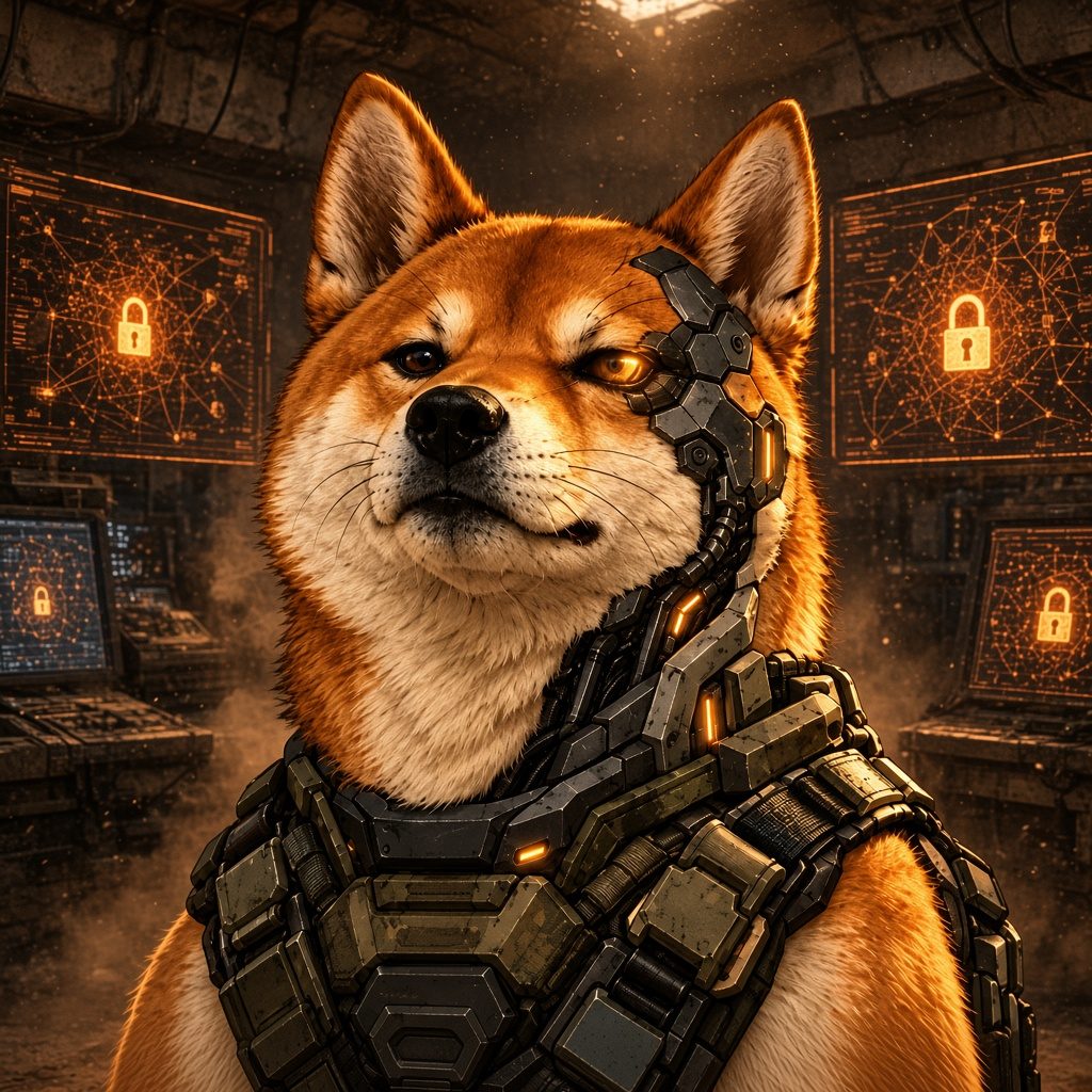 Cyber Inu dusk lock-on